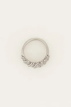 My Jewellery Bague Starmood Avec Pierres Transparentes Outlet
