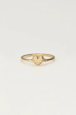 My Jewellery Bague Starry Avec Planète En Forme De Coeur Clearance