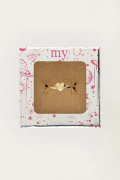 My Jewellery Bague Starry Avec Planète En Forme De Coeur Clearance