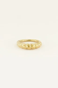 My Jewellery Bague Striée Clearance