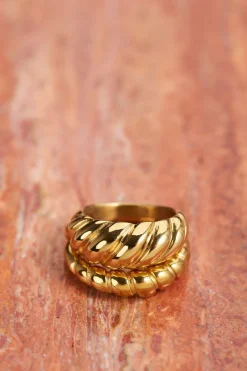 My Jewellery Bague Striée Clearance