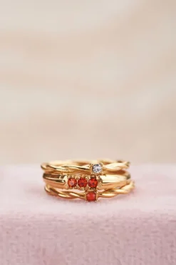 My Jewellery Bague Torsadée Pierre Ice Cubes Online