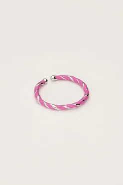 My Jewellery Bague Torsadée Rose Sale
