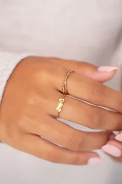 My Jewellery Bague Trois Petits Médaillons New