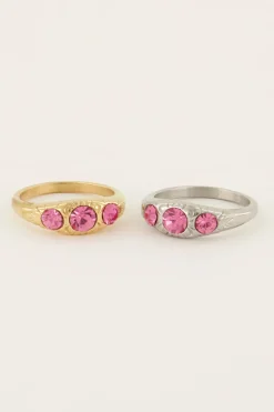 My Jewellery Bague Trois Pierres Blackberry Best