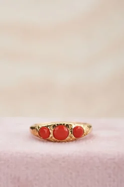 My Jewellery Bague Trois Pierres Cranberry Hot