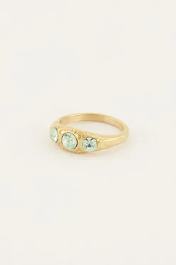 My Jewellery Bague Trois Pierres Mint Sale