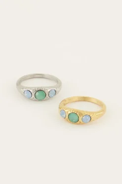My Jewellery Bague Trois Pierres Ocean Online