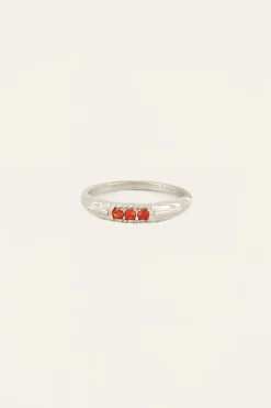 My Jewellery Bague Trois Pierres Pomegranate Online