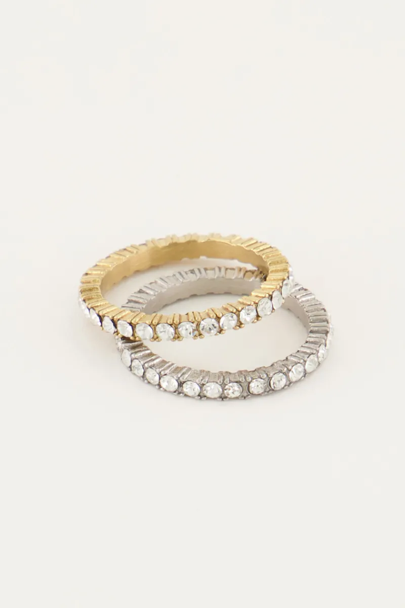 My Jewellery Bague Vintage à Cristaux Online