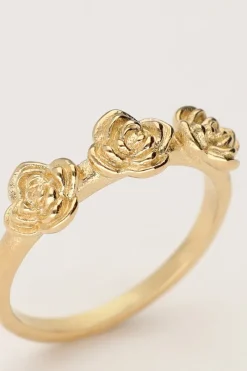 My Jewellery Bague Vintage Avec 3 Roses Online