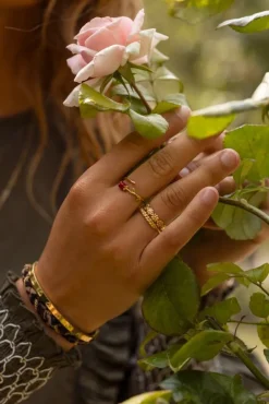 My Jewellery Bague Vintage Avec Marguerites Outlet