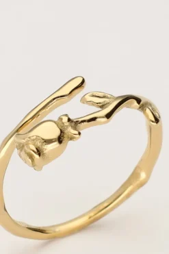 My Jewellery Bague Vintage Avec Rose Discount