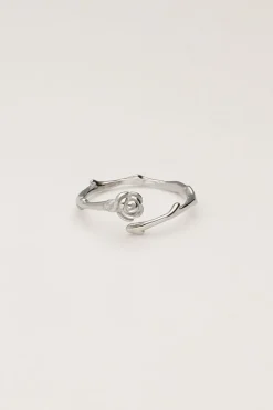My Jewellery Bague Vintage Avec Rose Plate Best