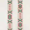 My Jewellery Bandoulière Beige Avec Rose Et Vert New