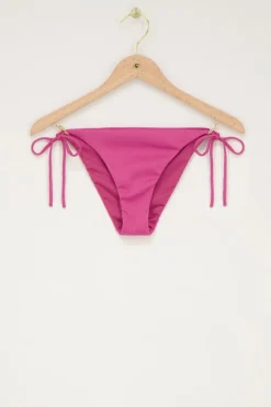 My Jewellery Bas De Bikini Côtelé Rose New