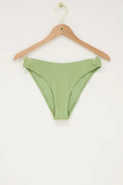 My Jewellery Bas De Bikini Côtelé Vert Best