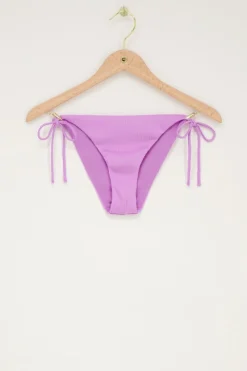 My Jewellery Bas De Bikini Lilas Côtelé Violet/Violet clair Sale