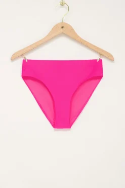 My Jewellery Bas De Bikini Taille Haute Brillant Rose Online
