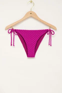 My Jewellery Bas De Bikini Violet à Imprimé Zig Zag Online