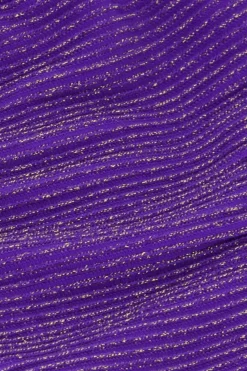 My Jewellery Bas De Bikini à Volants En Lurex Violet New