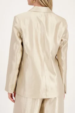 My Jewellery Blazer Beige Satiné Best