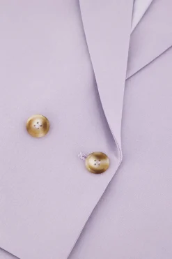 My Jewellery Blazer Court Lilas à Manches Courtes Violet/Violet clair New