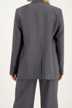 My Jewellery Blazer Gris Croisé Fashion