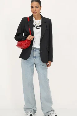 My Jewellery Blazer Gris Foncé Avec Poches Et Boutons Gris/Gris foncé Online