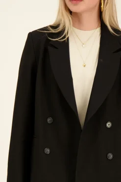 My Jewellery Blazer Croisé Noir Best