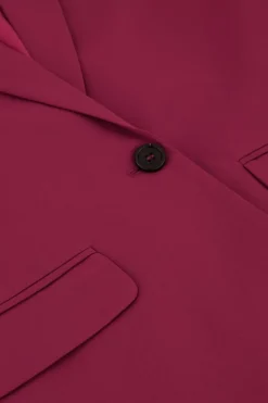 My Jewellery Blazer Oversize Fushia Aubergine Clearance