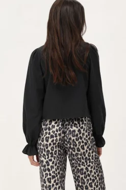 My Jewellery Blouse Noire Avec Nœuds Et Rayures Online