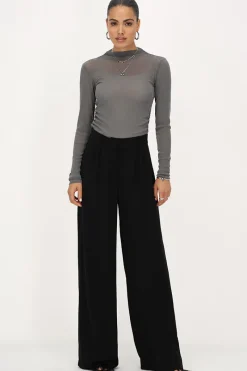 My Jewellery Body En Mesh Grise Avec Lurex Argenté/Gris clair/Gris Outlet