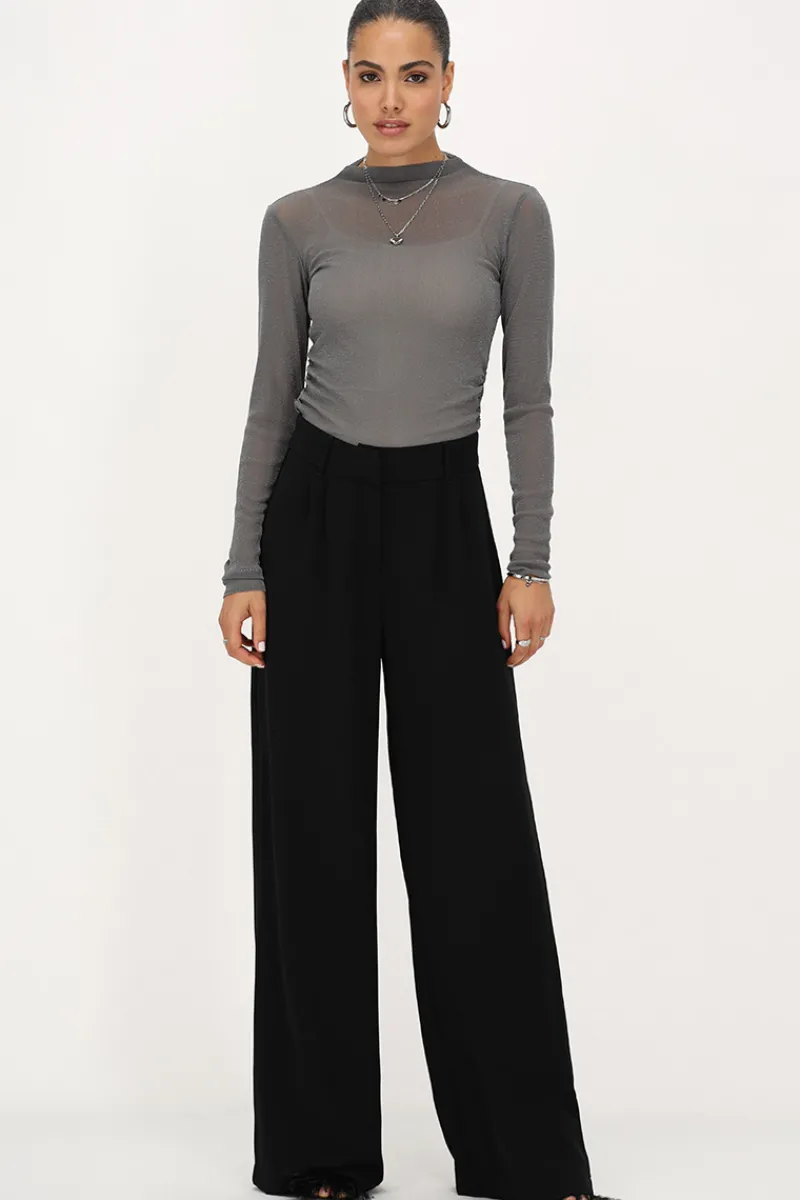 My Jewellery Body En Mesh Grise Avec Lurex Argenté/Gris clair/Gris Outlet