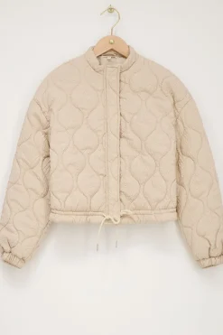 My Jewellery Bomber Beige Matelassé Fashion