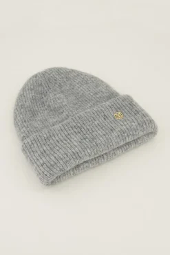 My Jewellery Bonnet En Maille Gris Best