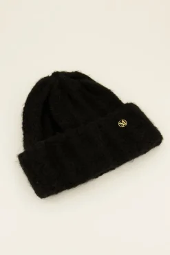 My Jewellery Bonnet Grosse Maille Noir Sale