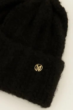My Jewellery Bonnet Grosse Maille Noir Sale