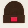 My Jewellery Bonnet Marron Avec écusson Hot