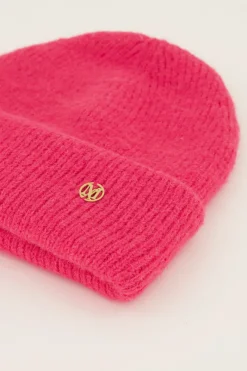My Jewellery Bonnet En Maille Rose Clearance