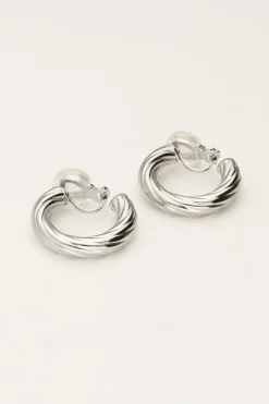 My Jewellery Boucles D'oreilles à Clip Petites Avec Torsade Massive Outlet