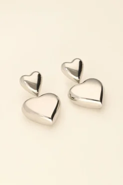 My Jewellery Boucles D'oreilles à Coeurs Discount