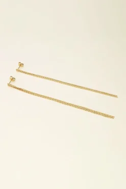 My Jewellery Boucles D'oreilles 3 Longues Chaînes Universe Outlet