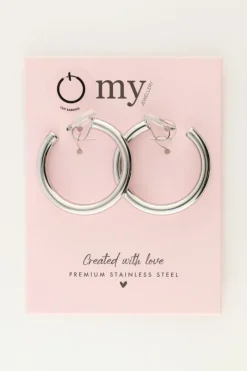 My Jewellery Boucles D'oreilles à Pince Basique Hot