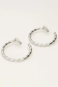My Jewellery Boucles D'oreilles à Pince Avec Torsade épaisse Discount