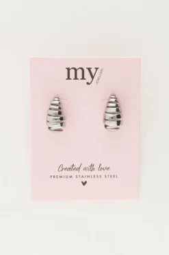 My Jewellery Boucles D'oreilles à Structure Ouverte Discount