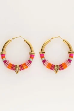 My Jewellery Boucles D'oreilles Art Bali Rose Sale