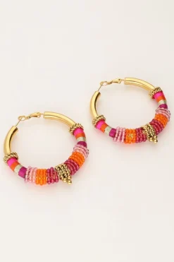 My Jewellery Boucles D'oreilles Art Bali Rose Sale