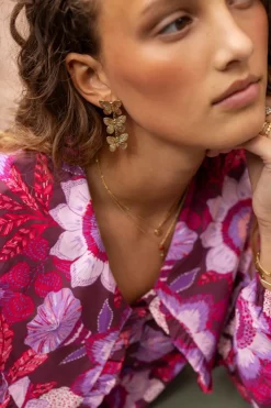 My Jewellery Boucles D'oreilles Avec 3 Papillons Outlet