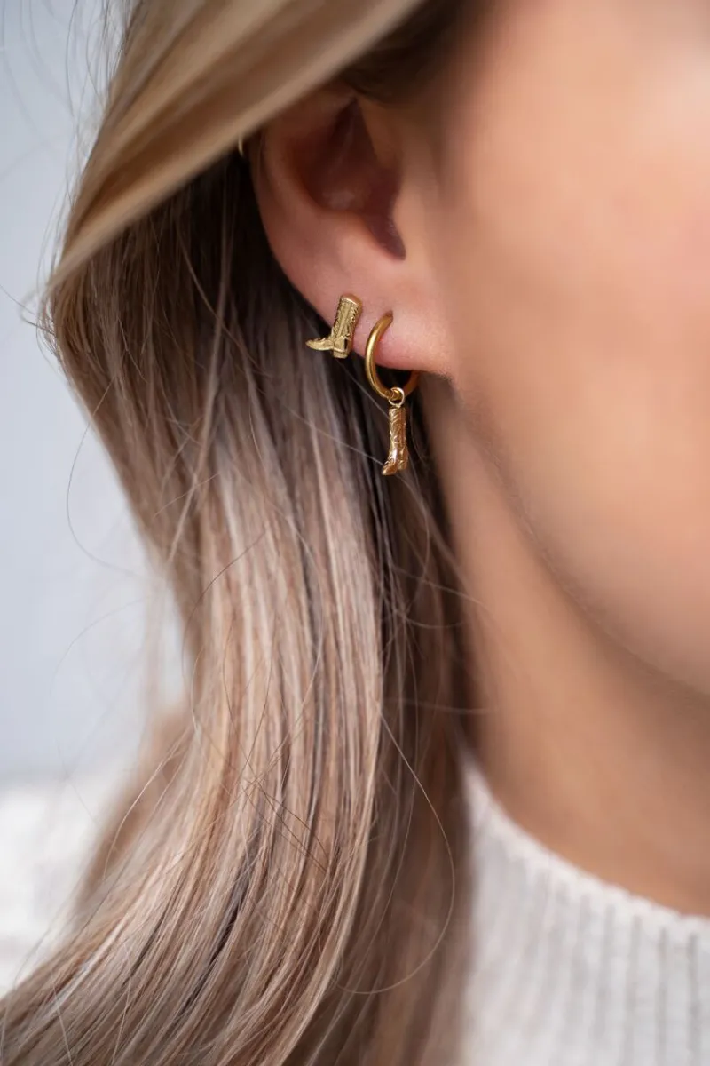 My Jewellery Boucles D’oreilles Avec Bottes De Cowboy New